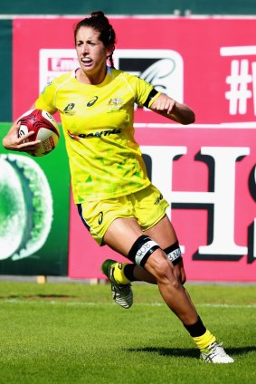 Consolation: Australia's Alicia Quirk was named player of the tournament.