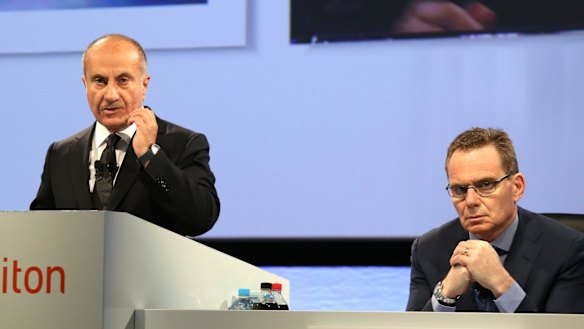 BHP's board will review its dividend in February. 