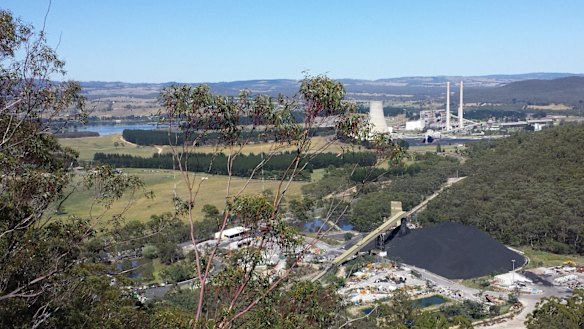 Springvale coal mine near  Lithgow.