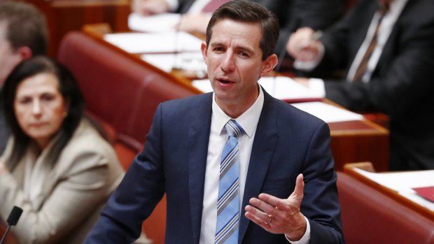 Education Minister Simon Birmingham reminded universities of their "legal obligations to provide a safe environment".