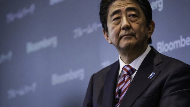 The data underscores the challenges premier Shinzo Abe faces in dragging the economy out of stagnation.