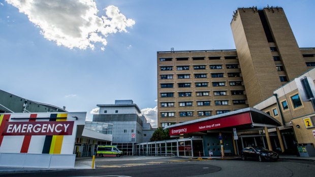 Canberra's ageing hospital.