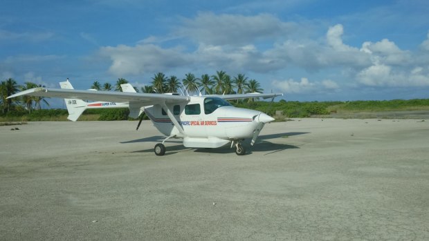 The modified Cessna used in Defence Pacific surveillance patrols. 