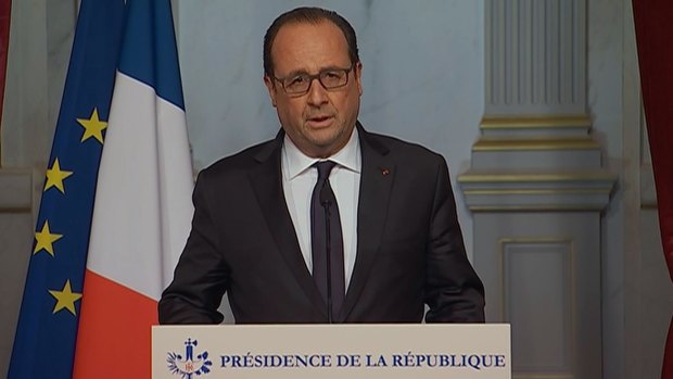 State of emergency: Francois Hollande declares the closing of France's borders.
