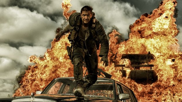 Nominated for 10 Oscars: Tom Hardy in <i>Mad Max: Fury Road</i>.