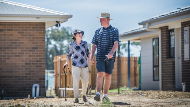Lee and Jacqui Forster are retiring to Throsby in Canberra after living in Batemans Bay for 13 years. 