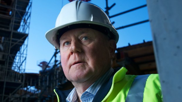 Former construction watchdog boss Nigel Hadgkiss.