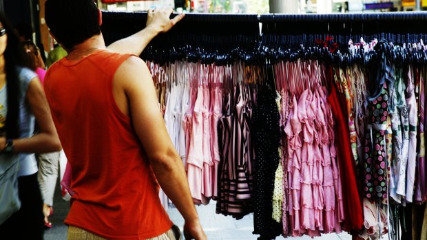 A society of fast fashion means many people are throwing out clothing with the tags still attached. 
