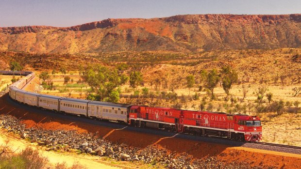 One of the surest and most relaxing ways to experience the dramatic, nearly 1500 kilometres geographic and climatic transition that occurs in the Northern Territory between the desert and the tropics is to travel between Alice Springs and Darwin (or vice-a-versa) by train on the Ghan. It's of the longest north-south-north rail journeys on the planet, when you factor in the additional 1,534 kilometres to or from Adelaide from the Alice, making for a truly epic and historical journey, See 