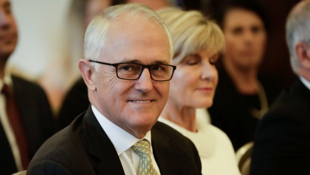Prime Minister Malcolm Turnbull: still ahead of Shorten on ''likeability''. 