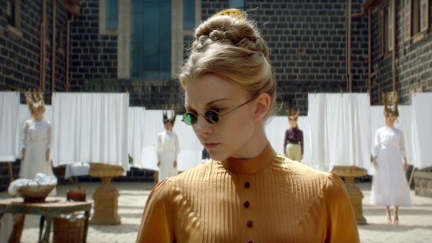 Natalie Dormer as Mrs Appleyard in Picnic at Hanging Rock.