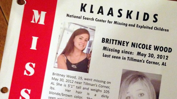 Missing: Brittney Wood disappeared in May, 2012.