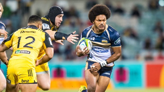 Brumbies superstar Henry Speight might be running around Seiffert Oval with his teammates soon.