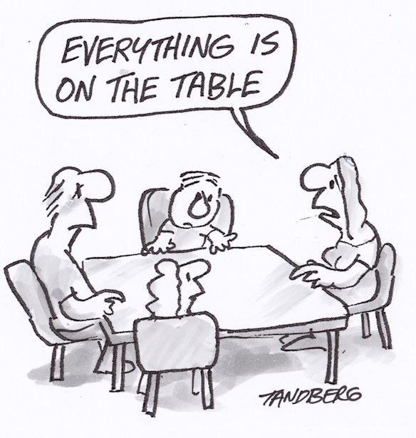 Illustration: Ron Tandberg.