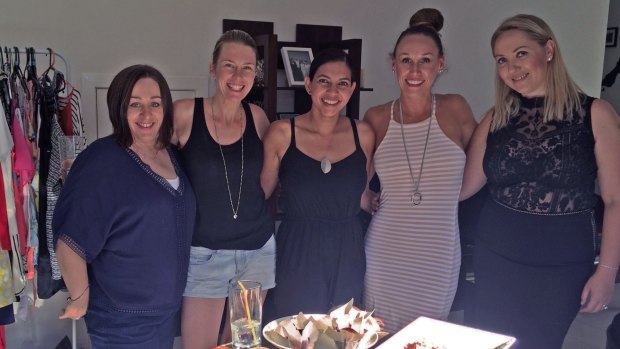 The real housewives of Bulimba get together for some food and fun.