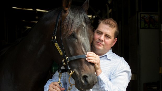 Change of luck: David Pfieffer hopes Dixie Chick can break through at Rosehill on Saturday.