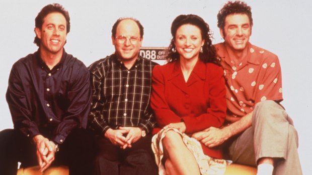 Jerry, George, Elaine and Kramer.