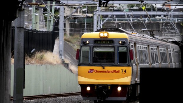 Trains have been suspended through Roma Street Station.