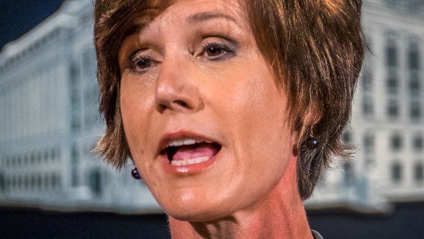 Former acting Attorney General Sally Yates.