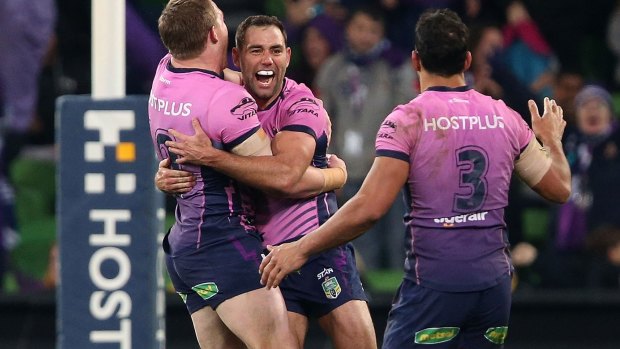 Melbourne Storm: The team that everyone wants to become, according to Canberra hooker Josh Hodgson.
