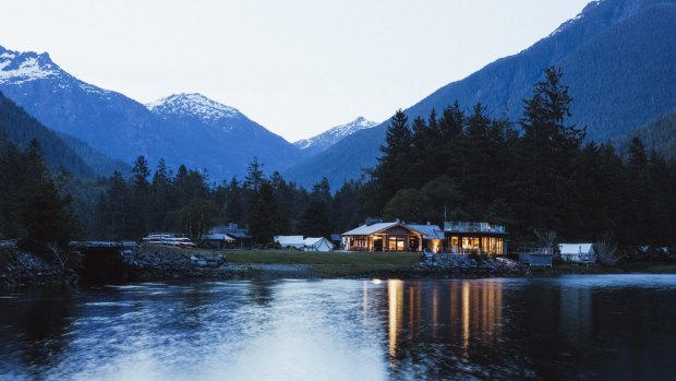 Clayoquot Wilderness Lodge, on the west coast on Vancouver Island.