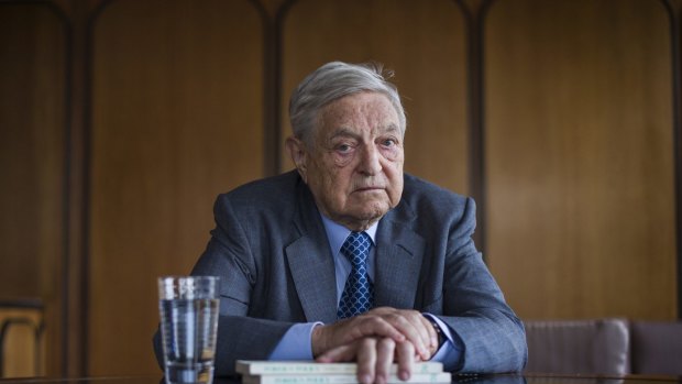 George Soros, who has ties to the Democracy Alliance, a network of liberal donors.