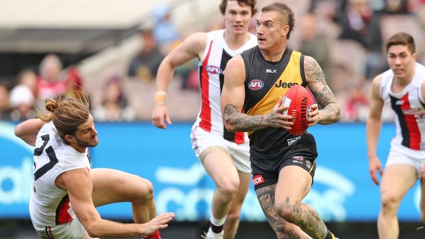 Dustin Martin has been prolific again today.