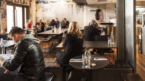 A. Baker in the revived heritage-listed NewActon Pavilion.