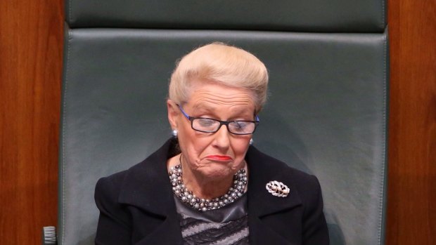 Speaker Bronwyn Bishop has repaid the money spent flying her by helicopter to a Liberal Party fundraiser, but she has yet to say she is sorry.