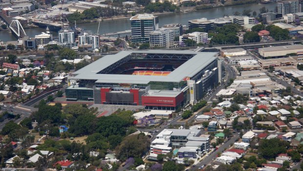 Brisbane's Suncorp Stadium.