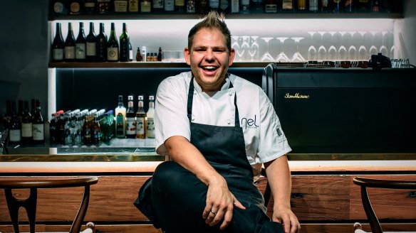 Head chef Nelly Robinson of Nel Restaurant in the Sydney CBD.