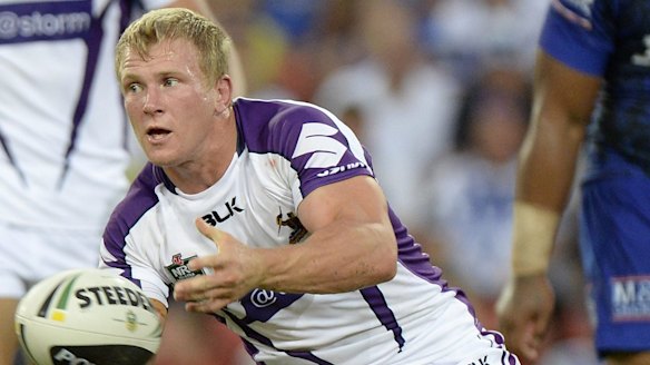 Back in the big league: Slade Griffin.