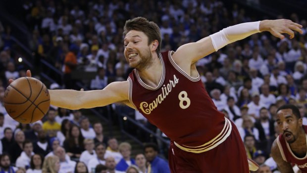 Going strong: Matthew Dellavedova has proven his worth since breaking into the NBA.