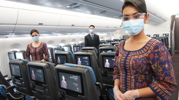 All Singapore Airlines crew are vaccinated.