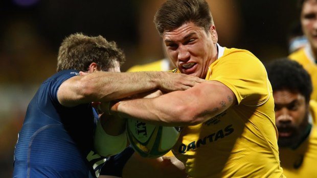 Sayonara: Sean McMahon is set to leave Australian rugby to take up a two-year deal in Japan. 
