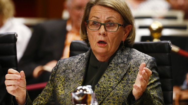 ICAC Commissioner Megan Latham resigned after the Baird government restructured the agency.