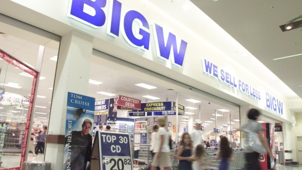 No Big W stores will be closed as part of the restructure.