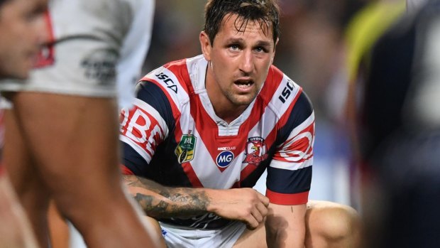 Heavily criticised: Roosters playmaker Mitchell Pearce.