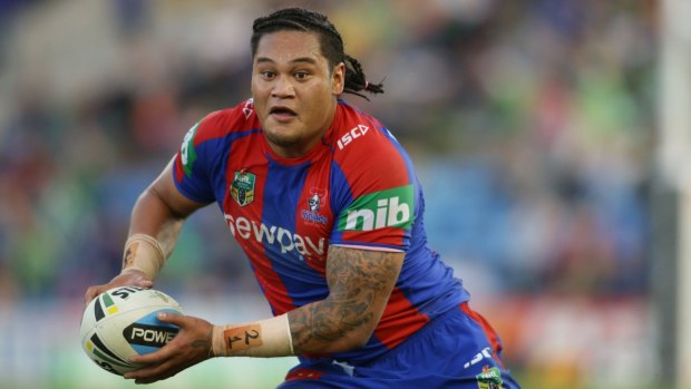 Switch of play: Joey Leilua's transfer to the Canberra Raiders is now official.
