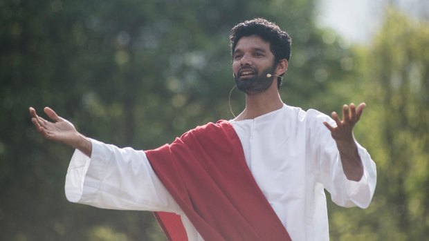The first Jesus, seminarian Anil Mascarenhas, says he has "a God-given talent in acting".