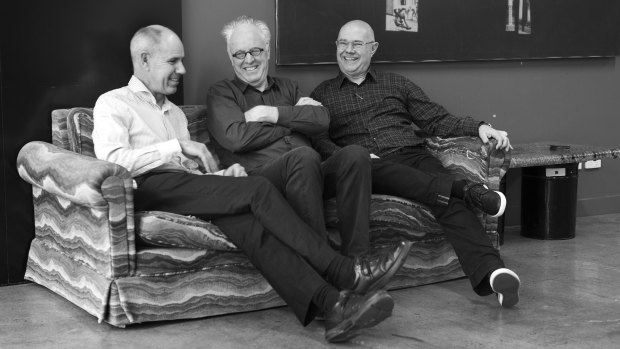 Gold standard: ARM Architecture founders Stephen Ashton, Howard Raggatt and Ian McDougall.