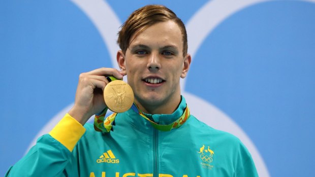 The men's 100m freestyle champion Australian Kyle Chalmers saved Australia's blushes in the pool.