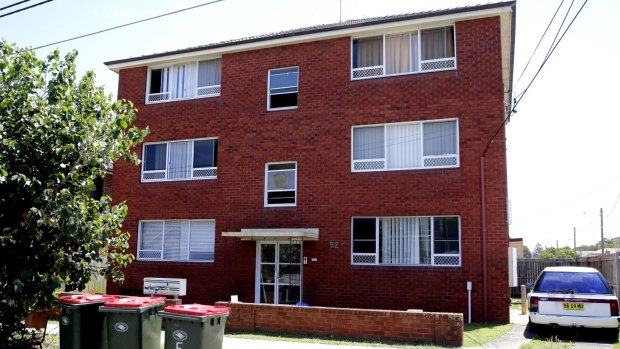 The Maroubra housing block where Robert  Rowe is accused of pouring bleach down his partner's throat.