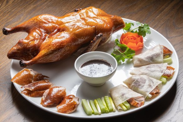 Go-to dish: Peking duck.