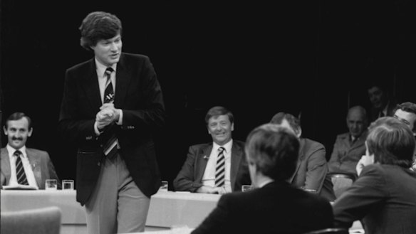 Hypothetical: Geoffrey Robertson takes a difficult situation and milks it for all it's worth in 1984.