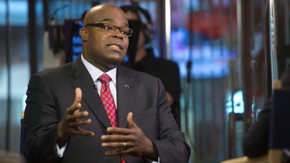 Big Mac: Chief executive Don Thompson will be replaced on March 1.