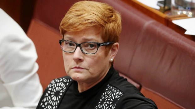 Drills would enforce UN Security Council's resolution for global order: Defence Minister Marise Payne.
