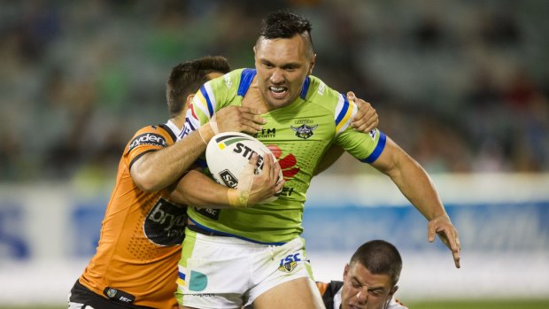 Jordan Rapana is building a case for New Zealand Test selection. 