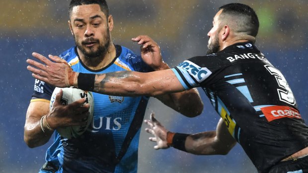 Back to the halves? Jarryd Hayne will play No.6 or fullback for Fiji in the rugby league world cup.