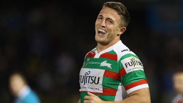 Centre of attention: Sam Burgess.